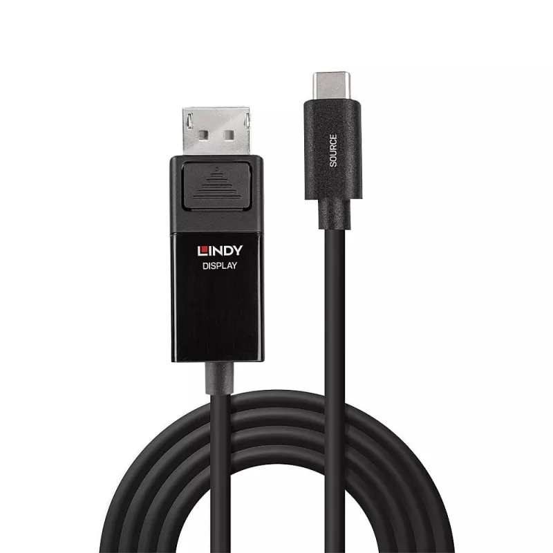 “Lindy” USB-C – DisplayPort 1 m 8K60 adapterio laidas