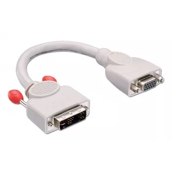 DVI į VGA adapterio laidas Lindy 41222 0,2 m