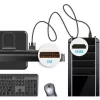 Techly vaizdo kabelis HDMI į DVI-D, vyriškas / vyriškas, 1,8 m ICOC HDMI-D-018, 1,8 m, HDMI, DVI-D, vyriškas, vyriškas, auksuotas