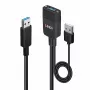 Lindy 35 m hibridinis USB 3.2 Gen 2 A tipo kabelis, juodas ABS