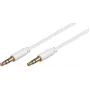 Microconnect AUDLL2W garso kabelis 1,5 m 3,5 mm Baltas