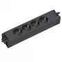 Bachmann STEP BASE 4 lizdų maitinimo juosta su GST18, 4 kintamosios srovės lizdai, 250 V, 16 A