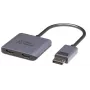 DisplayPort į 2x HDMI adapteris MicroConnect MC-DP-2XHDMI, du HDMI lizdai, 4K palaikymas