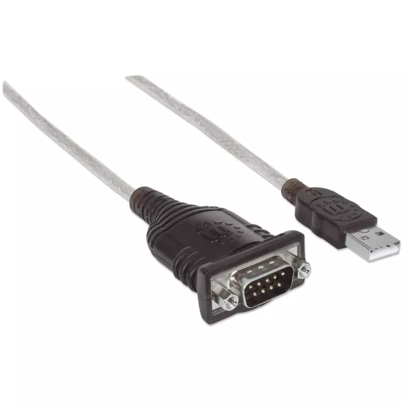 USB-A prie nuosekliosios sąsajos keitiklio kabelis Manhattan 205153