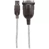 USB-A prie nuosekliosios sąsajos keitiklio kabelis Manhattan 205153