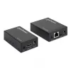 Manhattan HDMI 1080p Etherneto ilgintuvo rinkinys, iki 50 m vienu Cat6 kabeliu, siųstuvo ir imtuvo moduliai, IR palaikymas, trejų metų garantija