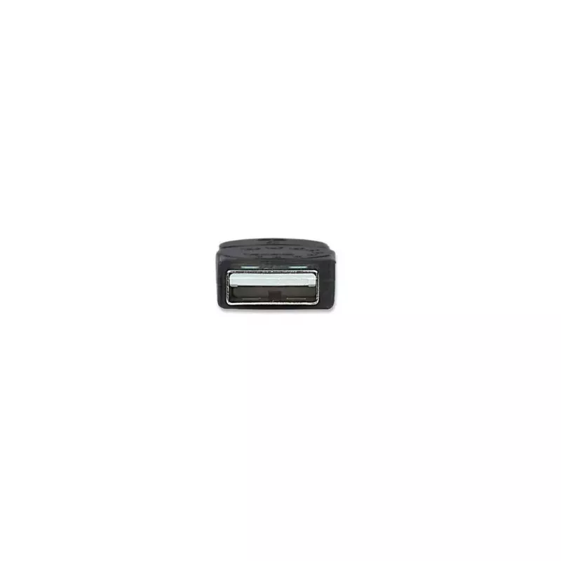 USB-A į USB-B kabelis Manhattan 333368 1,8 m vyriškas į vyrišką juodas