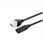 VivoLink USB 3.0 Type-A į Type-A duomenų kabelis PROKEYUSB3AFF0 2W, USB 3.0