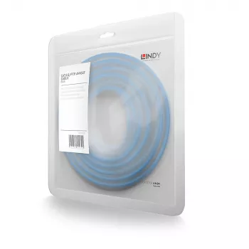 Tinklo kabelis Lindy RJ-45/RJ-45 Cat6 0,3 m mėlynas S/FTP (S-STP)