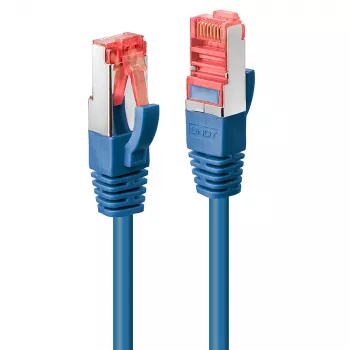 Tinklo kabelis Lindy Rj45/Rj45 CAT6 10m RJ-45 S/FTP mėlynas