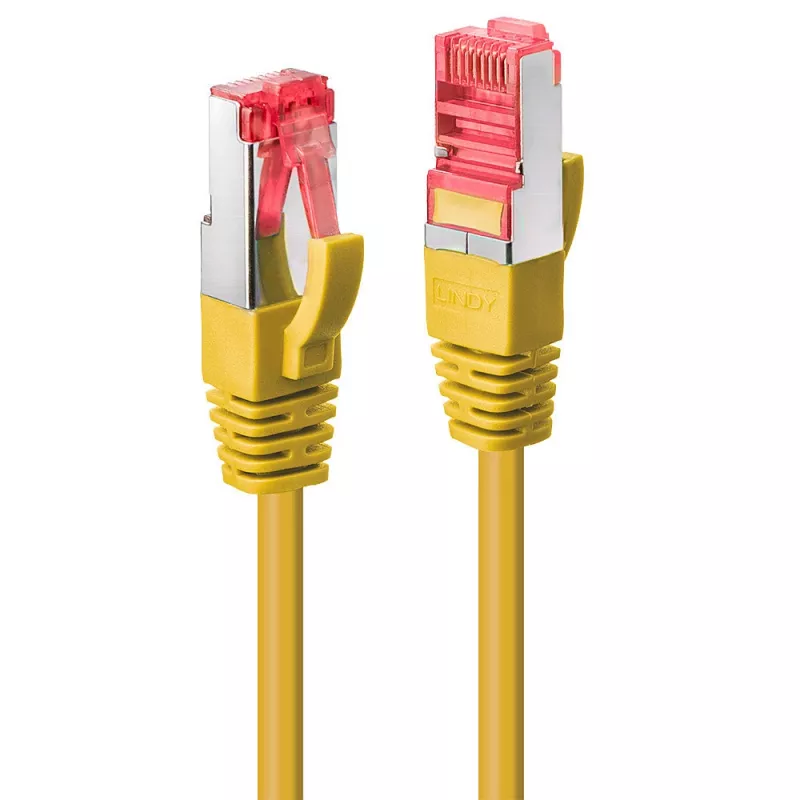 Lindy 47767 tinklo kabelis Geltonas 7,5 m Cat6 S/FTP (S-STP)