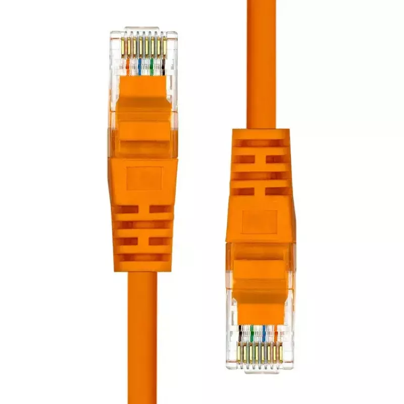 Tinklo kabelis ProXtend CAT5e U/UTP CCA PVC Oranžinė 0.3m