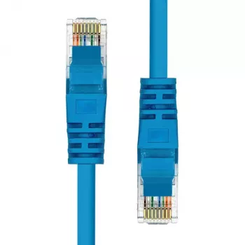 Tinklo kabelis ProXtend CAT5e U/UTP CCA PVC mėlynas 15 m