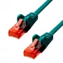 Ethernet kabelis ProXtend CAT6 RJ-45 U/UTP 7m žalias