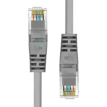 Tinklo kabelis ProXtend CAT5e U/UTP CCA PVC pilkas 0,3 m