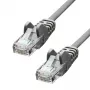 Tinklo kabelis ProXtend CAT5e U/UTP CCA PVC pilkas 0,3 m