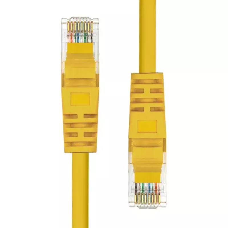Tinklo kabelis ProXtend CAT5e RJ-45 kištukas 7 m geltonas