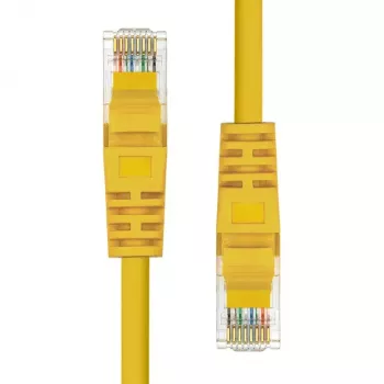 Tinklo kabelis ProXtend CAT5e U/UTP CCA PVC geltonas 15 m