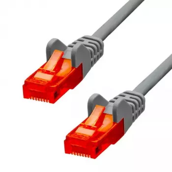 Ethernet kabelis ProXtend CAT6 RJ-45 7M Pilka