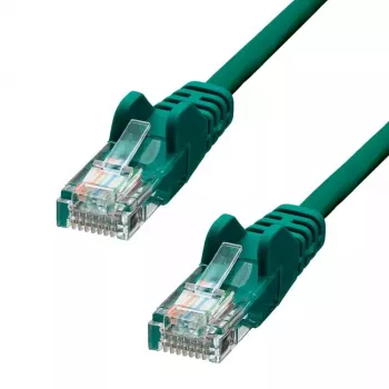 Tinklo kabelis ProXtend CAT5e U/UTP CCA PVC žalias 0.25 m