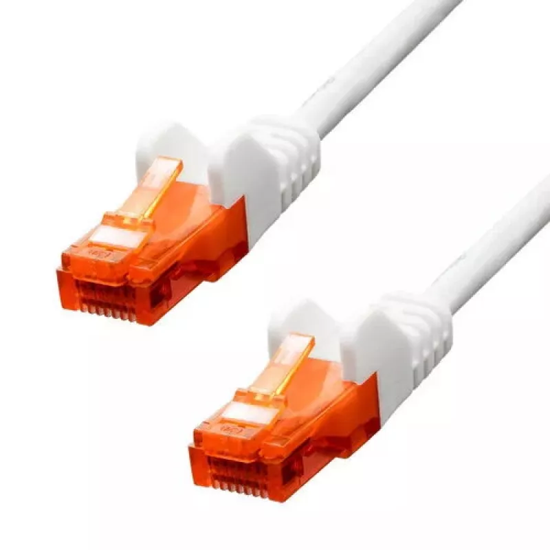 Tinklo kabelis ProXtend CAT6 RJ-45 U/UTP 7 m baltas