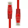 Tinklo kabelis ProXtend CAT5e U/UTP RJ-45 kištukas 1M raudonas