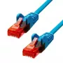 Ethernet kabelis ProXtend CAT6 RJ-45 U/UTP 0,25 m mėlynas