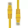Tinklo kabelis ProXtend CAT5e U/UTP RJ-45 Patinas/Patinas 5M Geltonas