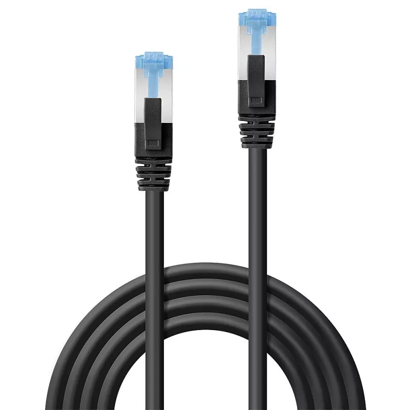 Lindy 47181 tinklo kabelis juodas 5 m Cat6a S/FTP (S-STP)