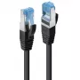Lindy 47186 tinklo kabelis juodas 30 m Cat6a S/FTP (S-STP)