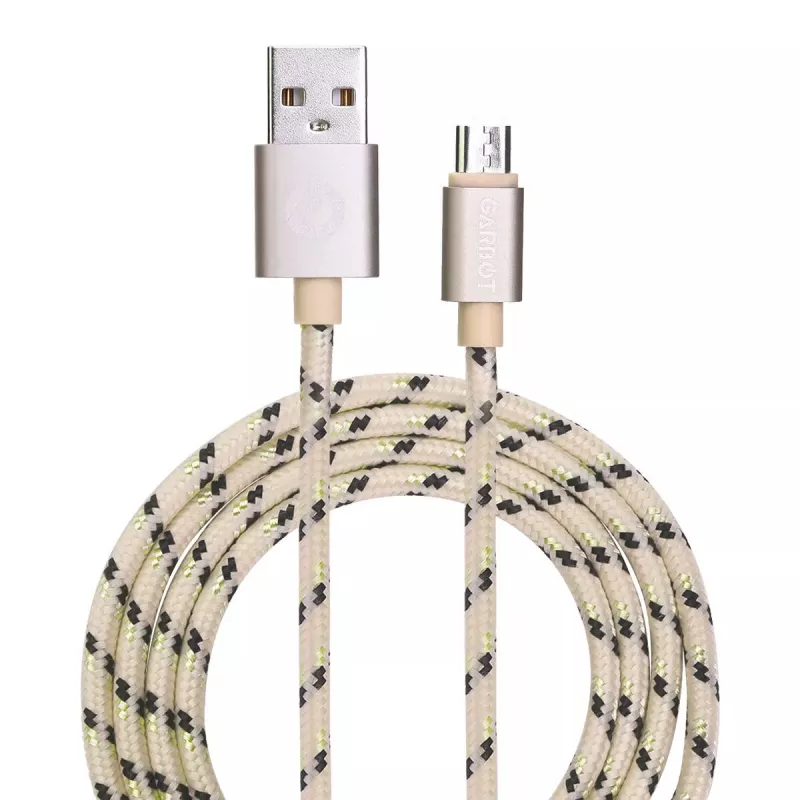 USB laidas Garbot C-05-10194 1m USB A Micro-USB B auksinis