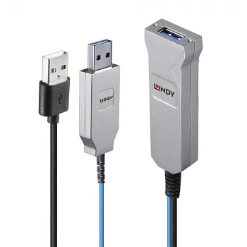 Lindy 30m optinis USB 3.0 kabelis