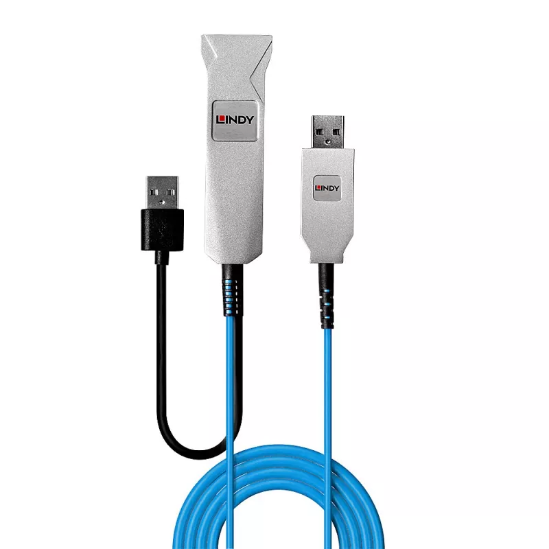 Lindy 30m optinis USB 3.0 kabelis