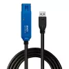 Lindy 20 m USB 3.0 aktyvus prailginimo kabelis Pro USB A į USB A 5 Gbit/s