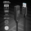 Lindy 10 m USB 3.0 aktyvus prailginimo kabelis Type A į C