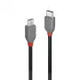 “Lindy” 0,5 m USB 2.0 Type C į Micro-B laidas, “Anthra Line”