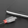 “Lindy” 0,5 m USB 2.0 Type C į Micro-B laidas, “Anthra Line”