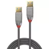 Lindy 36625 USB laidas USB 3.2 Gen 1 (3.1 Gen 1) 0,5 m USB A pilka