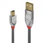 Lindy 2 m USB 2.0 Type A į Mini-B laidas, Cromo Line