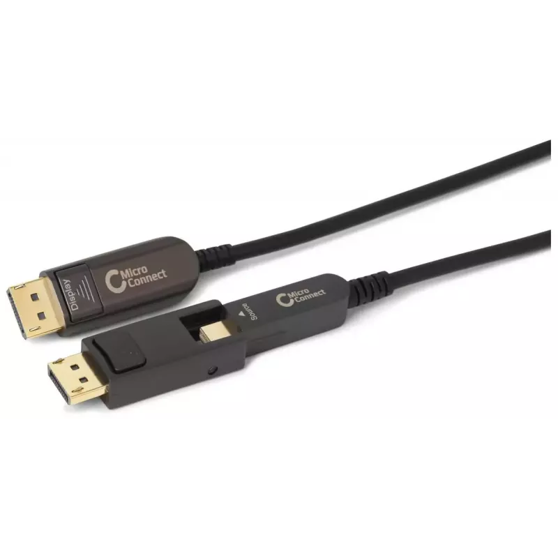 Microconnect DP-MMG-5000MBV1.4OP DisplayPort laidas 50 m Juodas