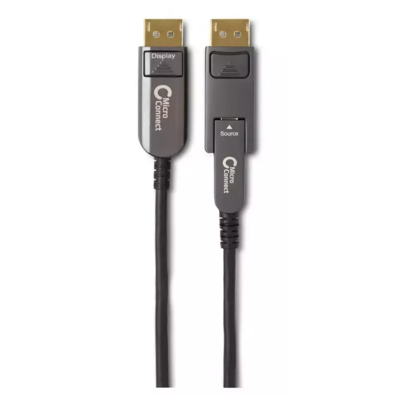 Microconnect DP-MMG-5000MBV1.4OP DisplayPort laidas 50 m Juodas