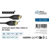 Microconnect HDM191925V2.1OP HDMI laidas 25 m HDMI Type A (Standard) juodas