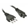Lindy 2m, CEI23-16-VII - IEC 320 C5 Juoda C5 mova