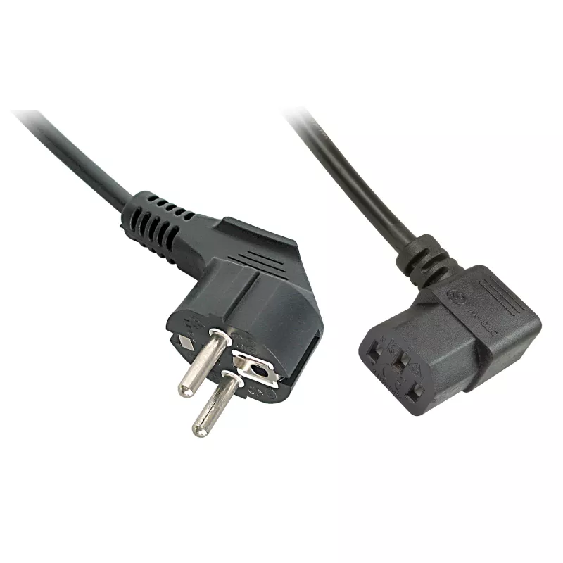 Lindy 30309 maitinimo laidas Juodas 5 m CEE7/7 IEC 320