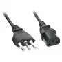 Lindy 30411 maitinimo laidas Juodas 0,7 m C13 mova