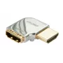 Lindy CROMO HDMI laidas (tėvas) į HDMI laido (motina) 90° kampo adapteris - dešinėje