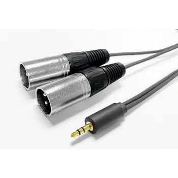 Garso kabelis VivoLink PROMJXLRS02 — 2 x XLR vyriškas, profesionalus mikrofono / linijos jungtis