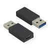 Adapter USB 3.2 Gen 1 VALUE Type A - C M/F juodas