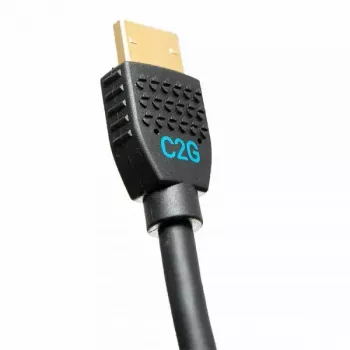 C2G 0,9 m Performance Series itin lankstus didelės spartos HDMI laidas, 4K 60Hz, skirtas montuoti sienoje