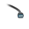 C2G 0,9 m Performance Series itin lankstus didelės spartos HDMI laidas, 4K 60Hz, skirtas montuoti sienoje